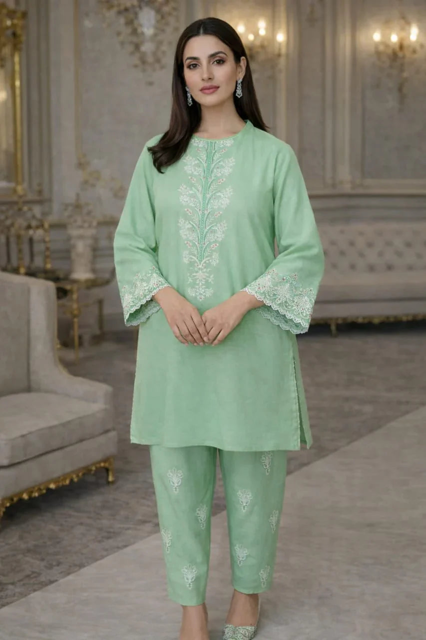 Izel D-309 Embroidered Two Piece Lawn Collection