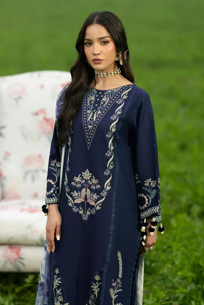 IZEL Lawn Embroidered Three Piece IZ-282