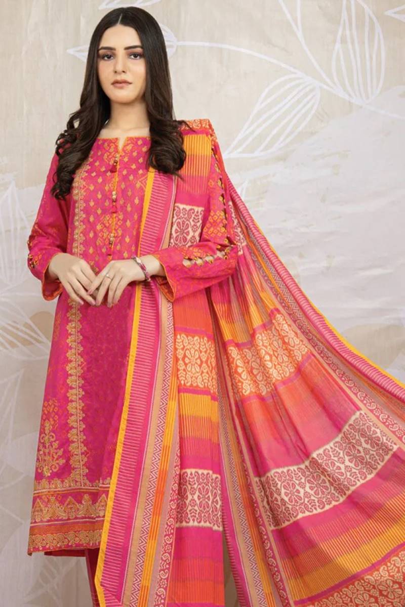 Sapphire D-718 Khaddar Printed 3pc