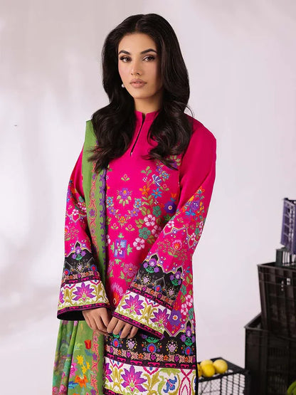COCO BY ZARA SHAHJAHAN Printed three piece suit D-299