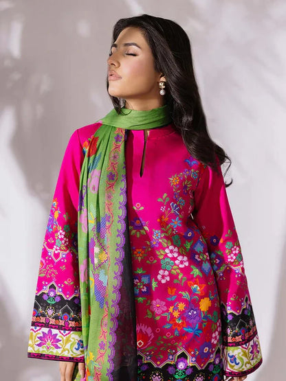 COCO BY ZARA SHAHJAHAN Printed three piece suit D-299