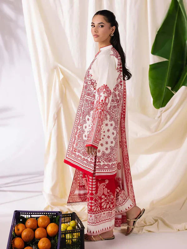 COCO BY ZARA SHAHJAHAN Printed three piece suit D-296