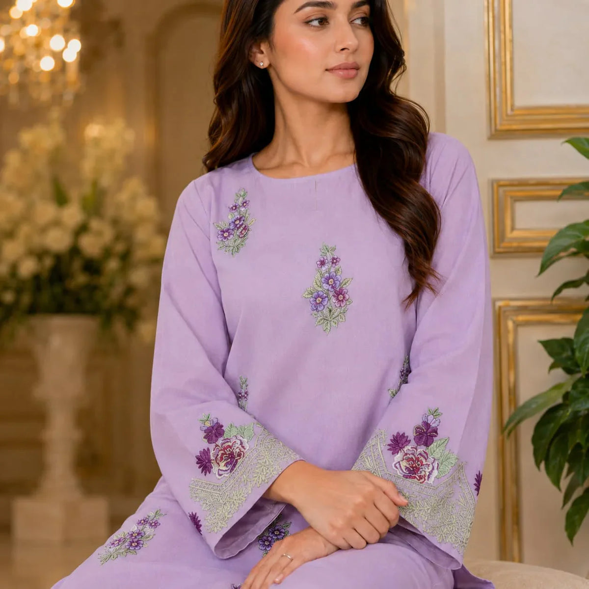Izel D-310 Embroidered Two Piece Lawn Collection