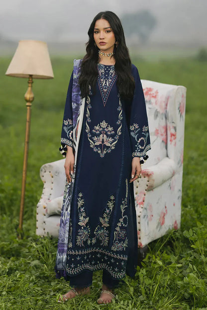 IZEL Lawn Embroidered Three Piece IZ-282