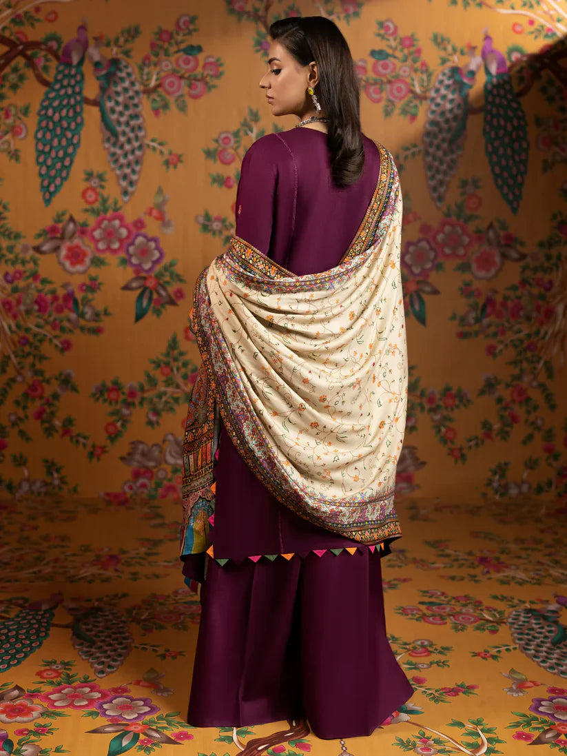 Misha Lawn Embroidered Three Piece MH-234