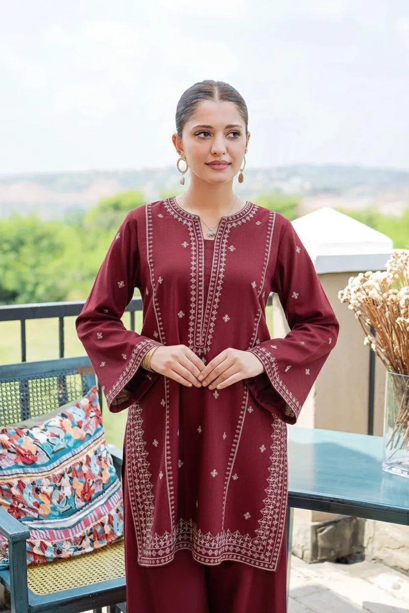 Batik D-316 Embroidered Two Piece Lawn Collection