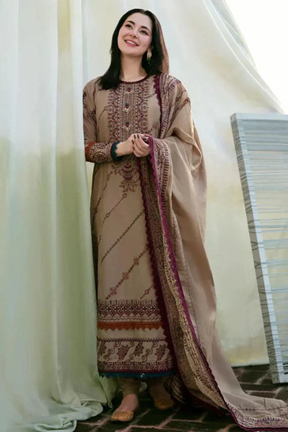 florant Embroidered Dhanak Three Piece FLO-185