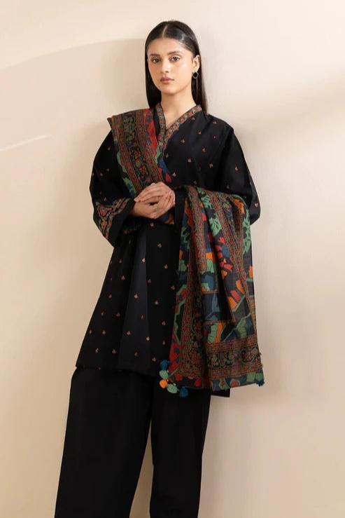 3 Piece - Embroiderd Lawn Gul Ahmad Suit | SP - 56