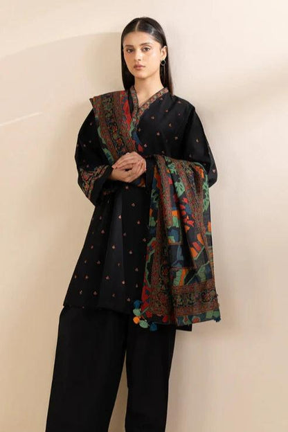 3 Piece - Embroiderd Lawn Gul Ahmad Suit | SP - 56