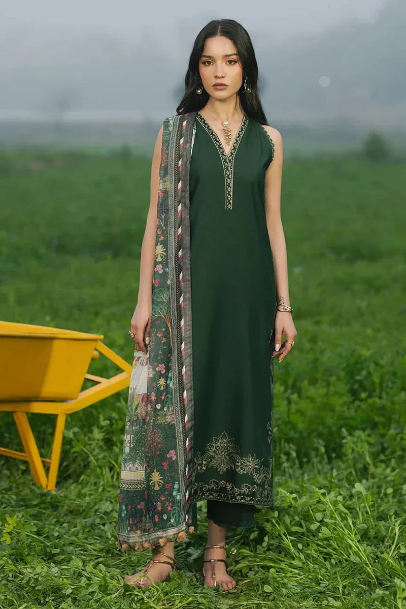 IZEL Embroidered Lawn Three Piece IZ-07