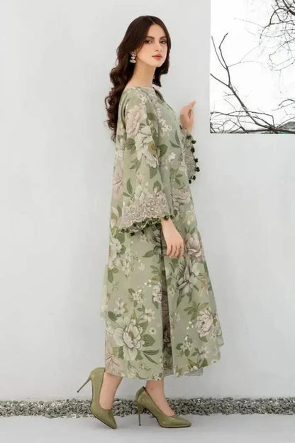 Sapphire D-792 Lawn Printed 3pc