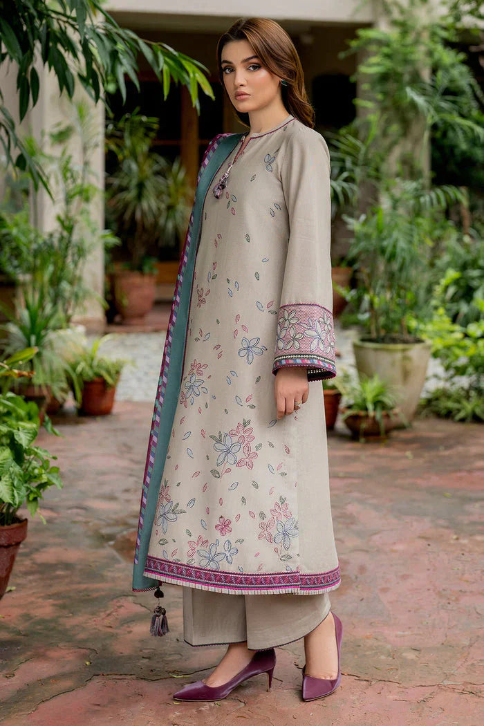 3 Piece - Embroidered Lawn Jazmin Suit (Summer Edition) | SP - 44