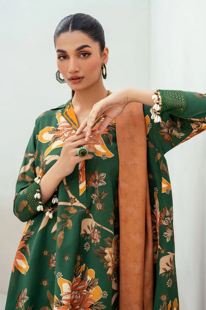 Baroque | Digital Printed Lawn Three Piece BQR-05