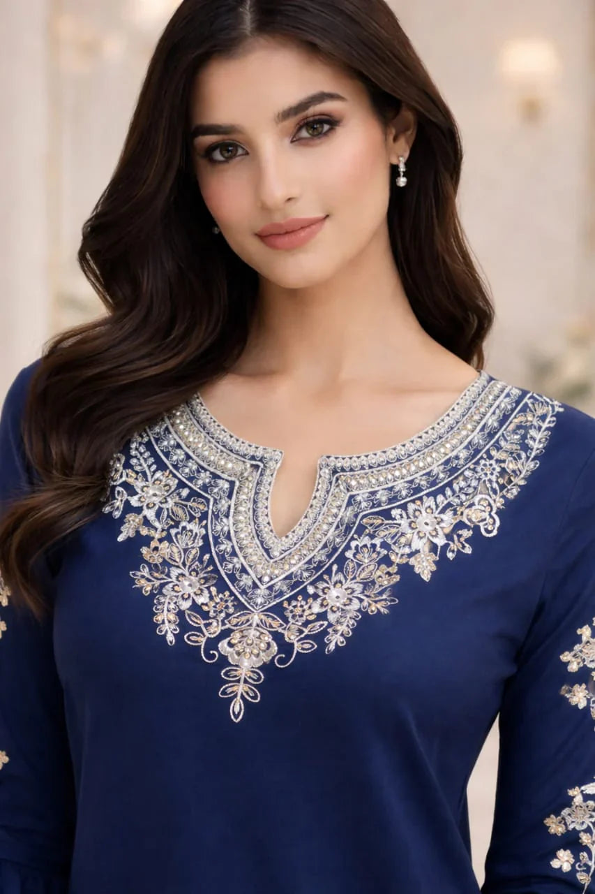 Izel D-307 Embroidered Two Piece Lawn Collection