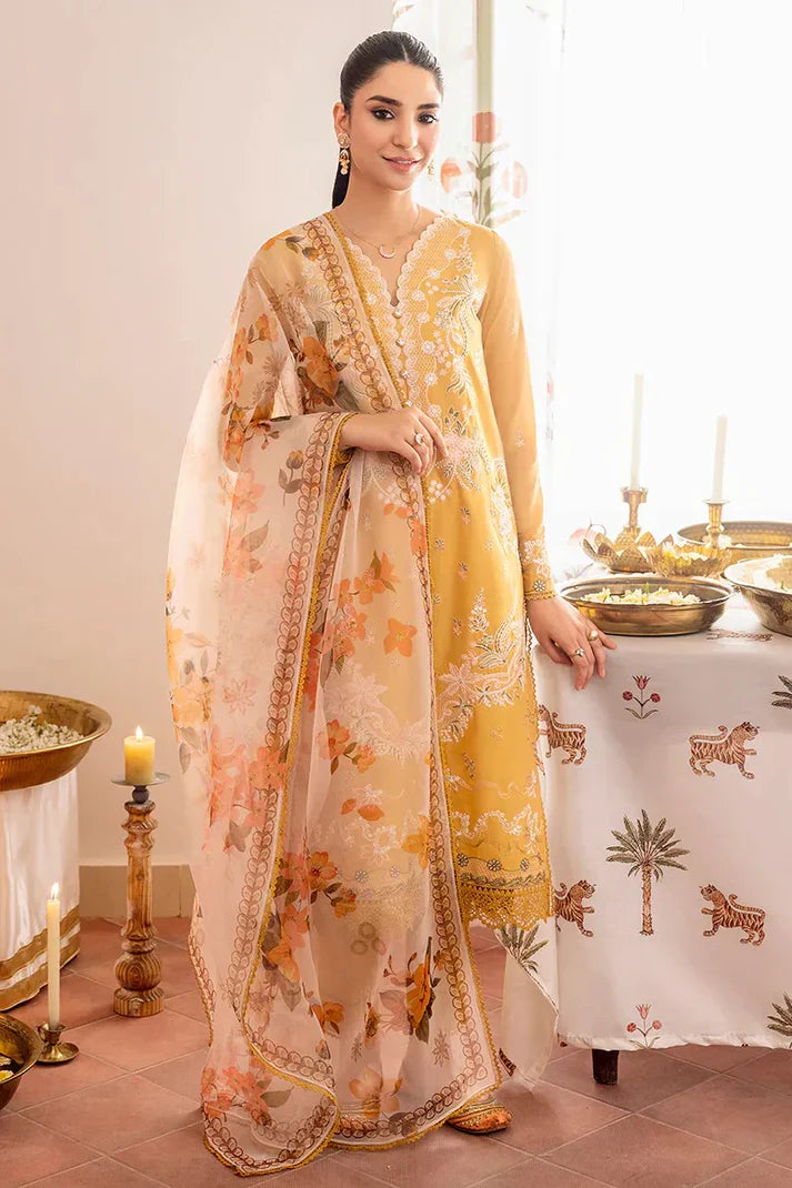 Cross Stitch Embroidered lawn Three Piece CS-15