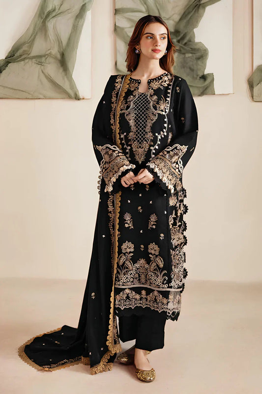 Florent Lawn Embroiderd Three Piece FL-134