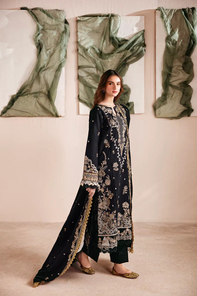 Florent Lawn Embroiderd Three Piece FL-134