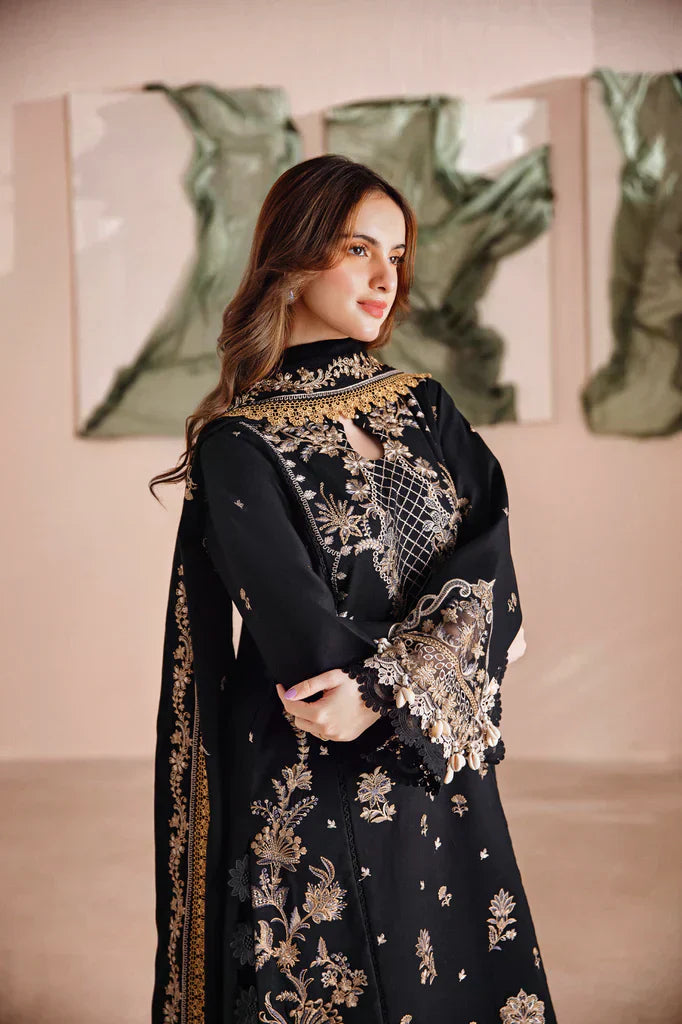 Florent Lawn Embroiderd Three Piece FL-134
