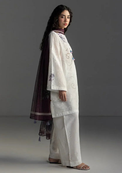 Zara Shahjahan Embroidered lawn Three Piece Coco-90