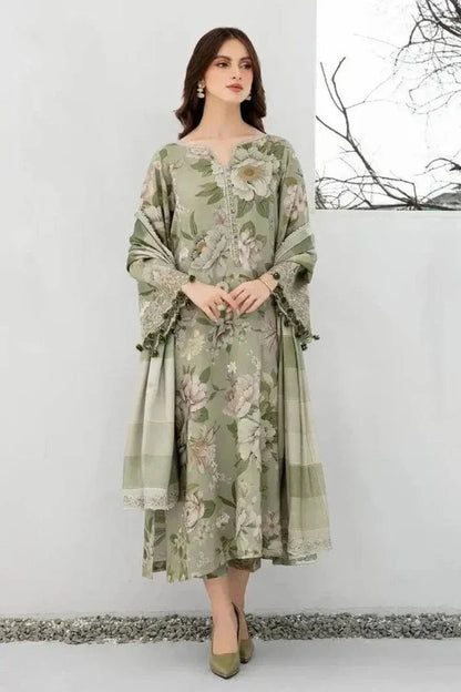 Sapphire D-792 Lawn Printed 3pc