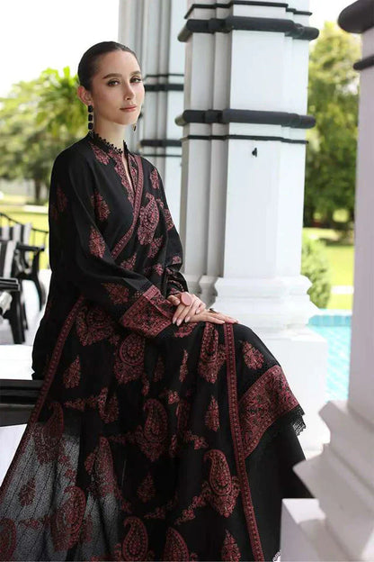 Bareeze Lawn Embroidered Three Piece BR-196