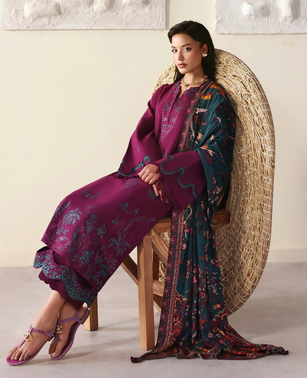 Alizee-3PC Lawn EMBROIDERED Iz-267