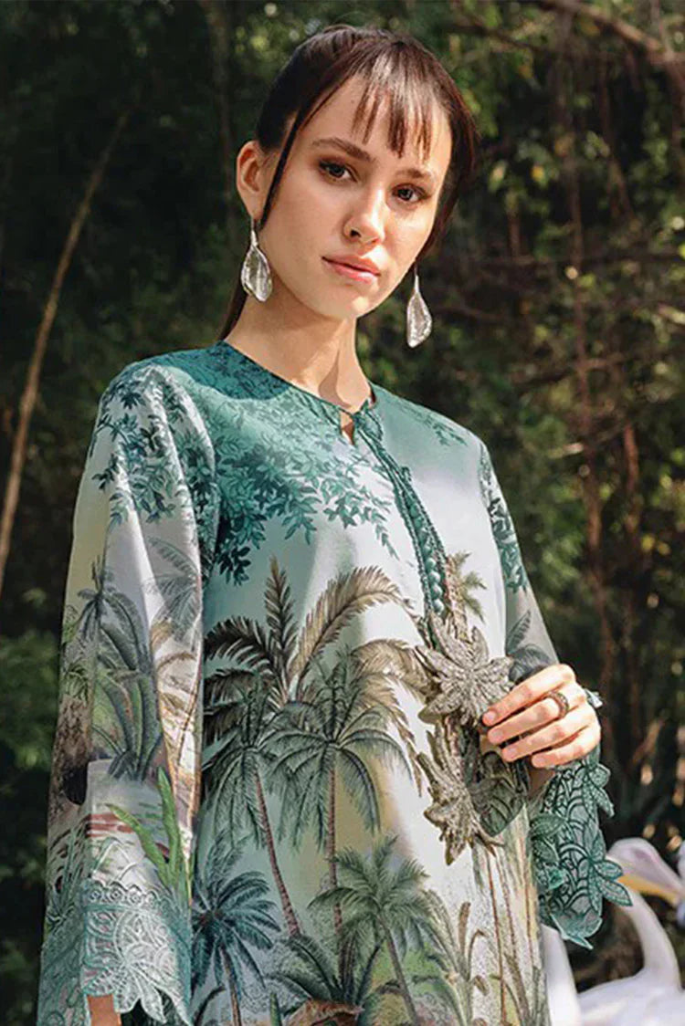 Maria B D-811 Printed three piece suit