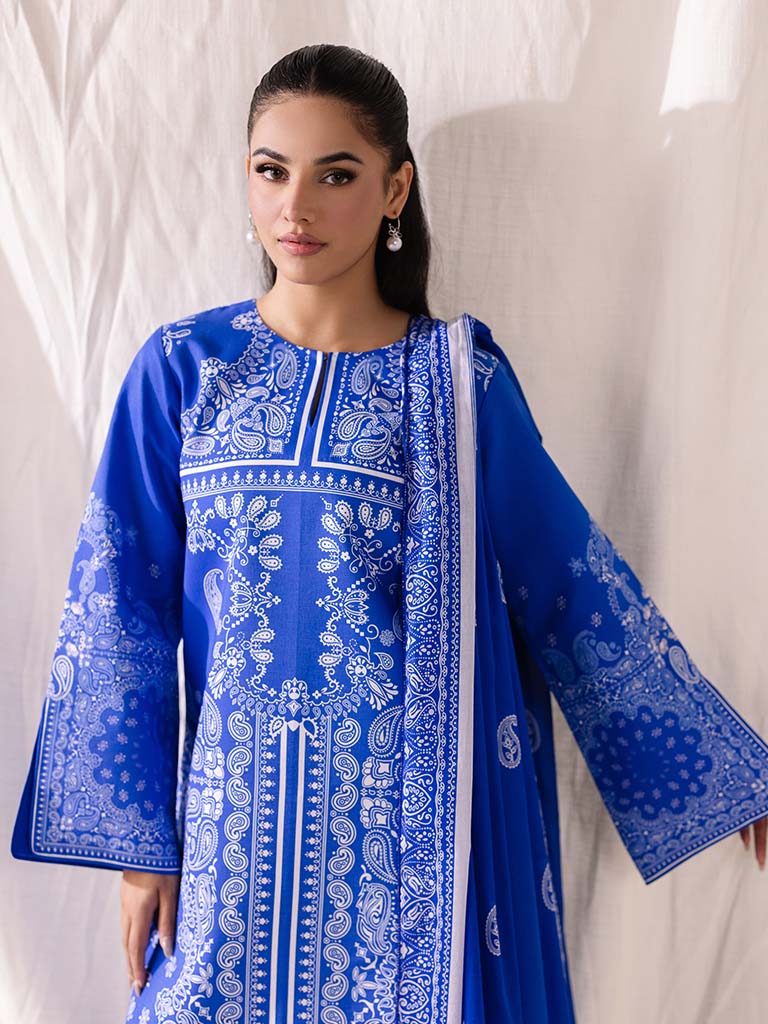 COCO BY ZARA SHAHJAHAN Printed three piece suit D-294