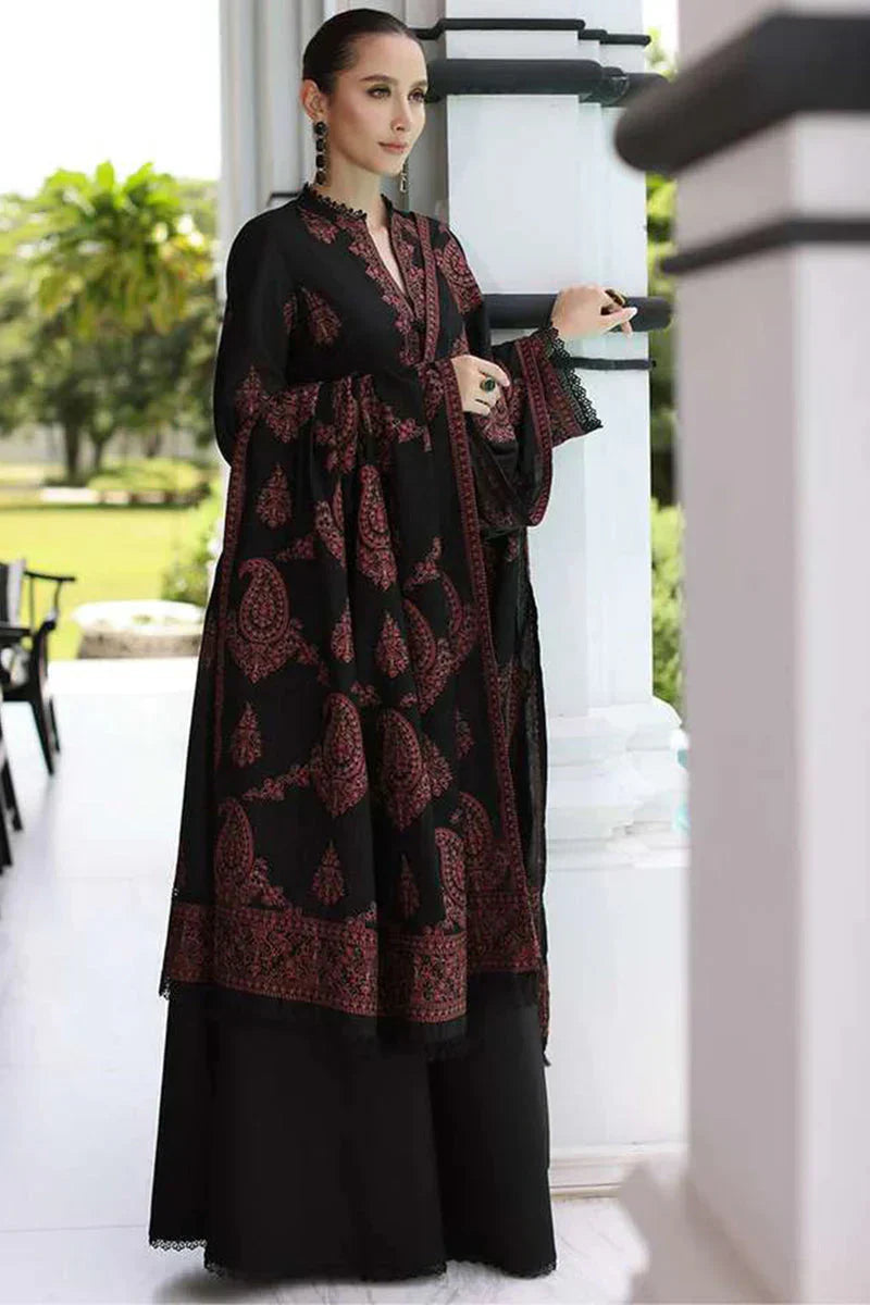 Bareeze Lawn Embroidered Three Piece BR-196