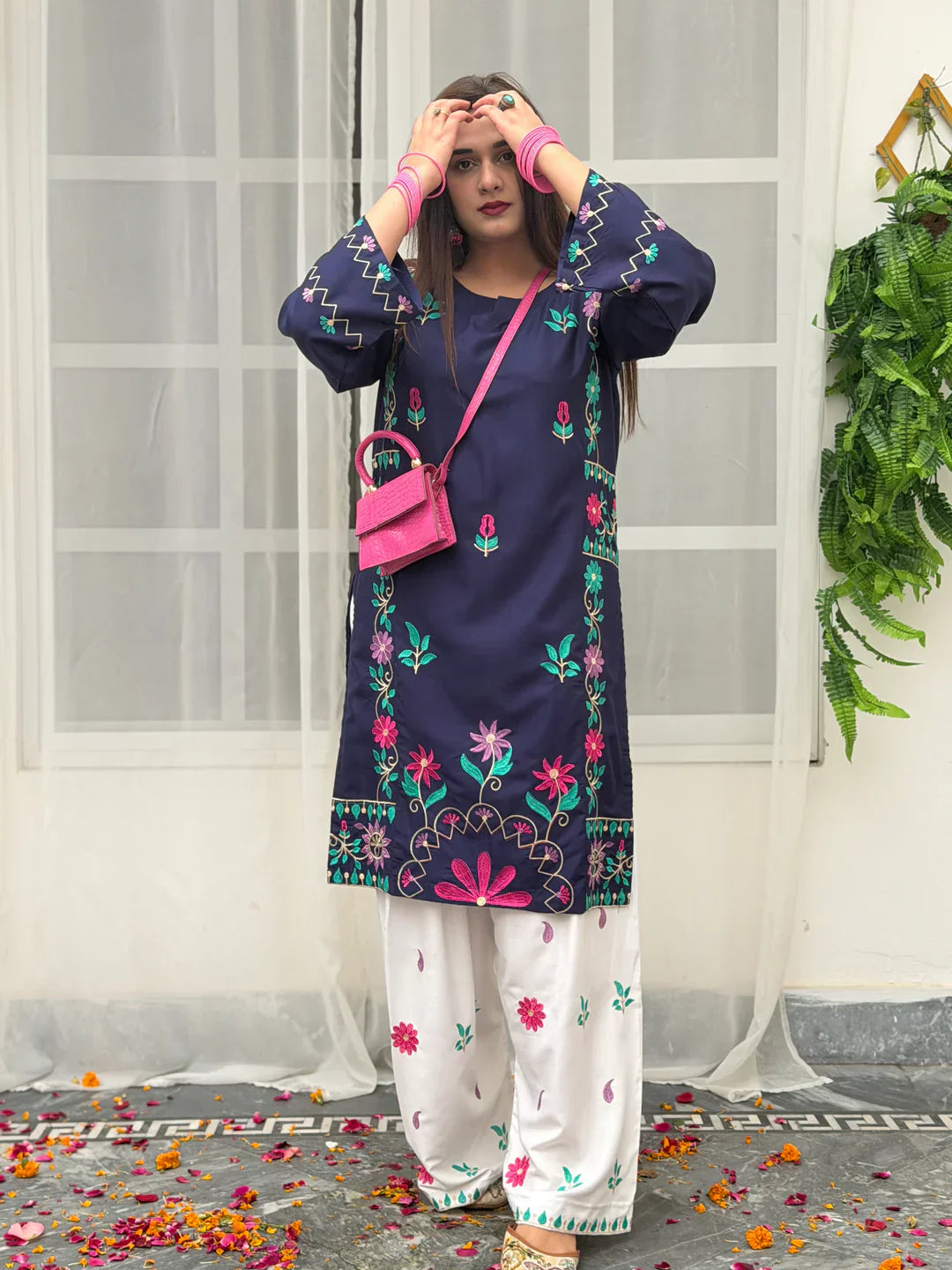 Urge D-317 Embroidered Two Piece Lawn Collection