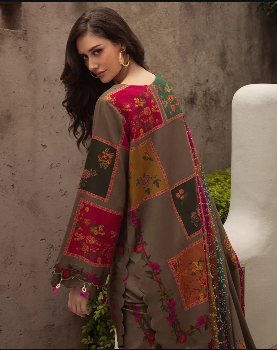 Baroque D-2115 Printed three piece ( winter )