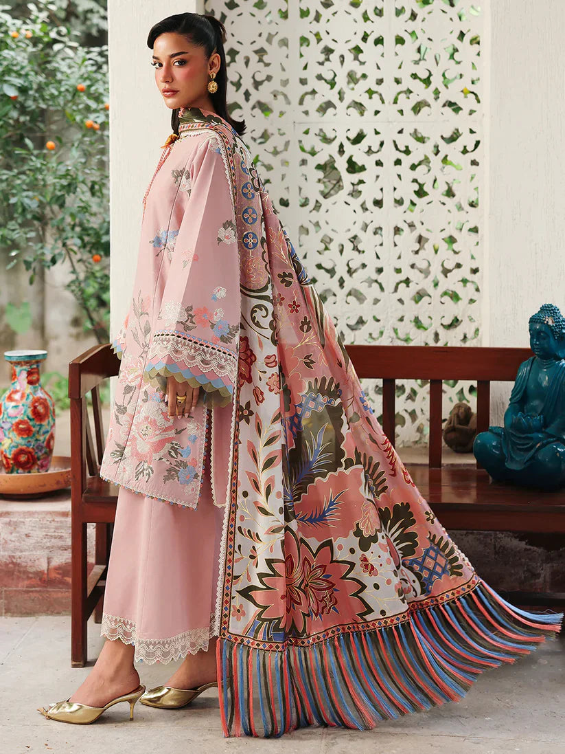 Bin ilyas Lawn Embroidered Three Piece BIL-287