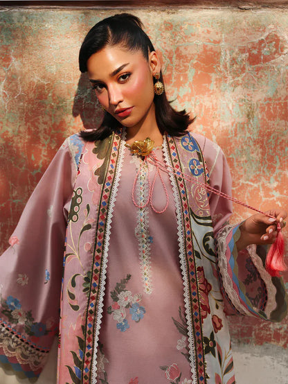 Bin ilyas Lawn Embroidered Three Piece BIL-287