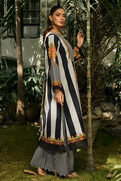 Charizma D-815 Printed three piece suit