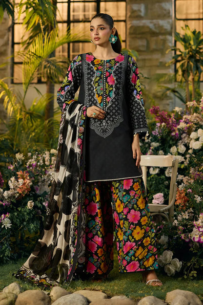 Charizma D-813 Printed three piece suit