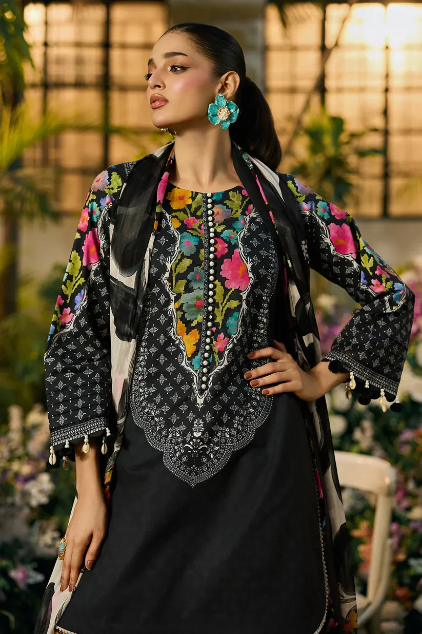 Charizma D-813 Printed three piece suit