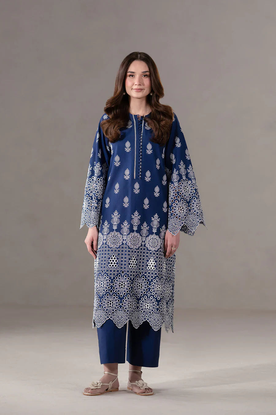 Eid Collection Ovria D-256 Embroidered Two Piece Lawn