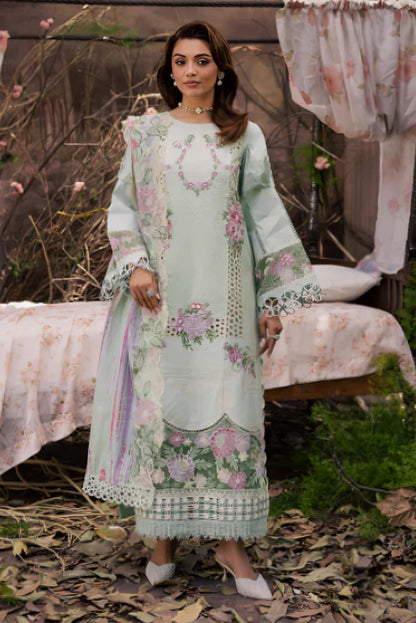 EID Collection parishay Embroidered lawn Three Piece D-2010 (lawn)
