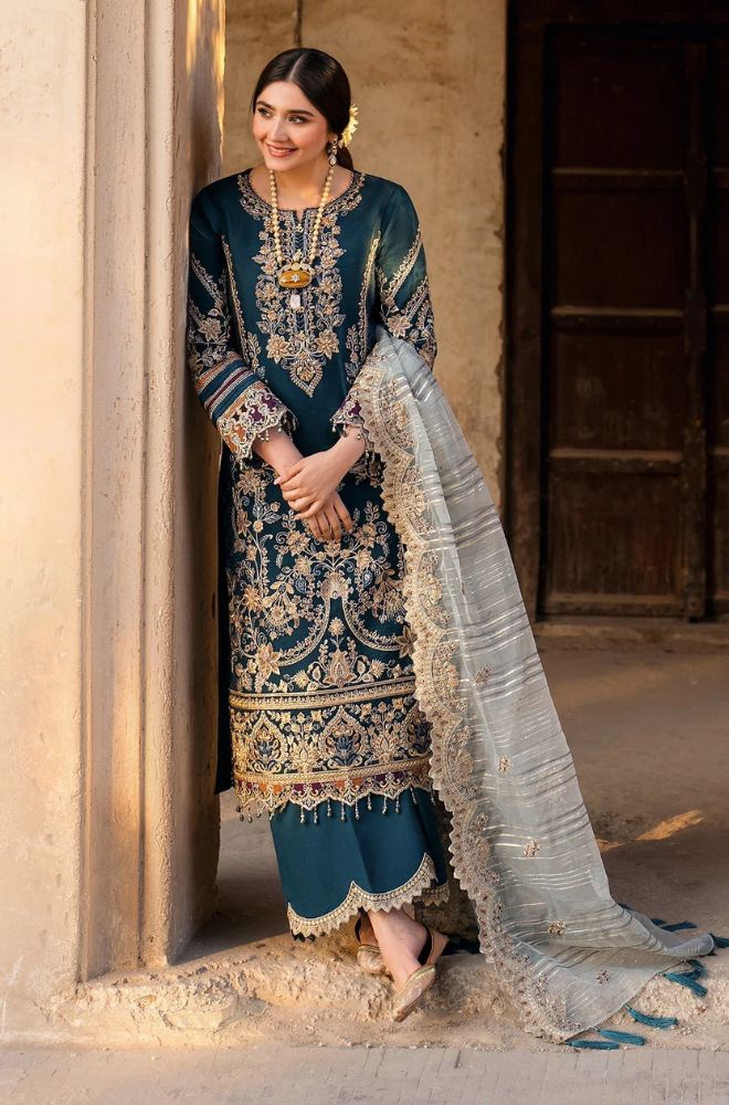 Summer 3PC Lawn Embroidered Suit - LC275