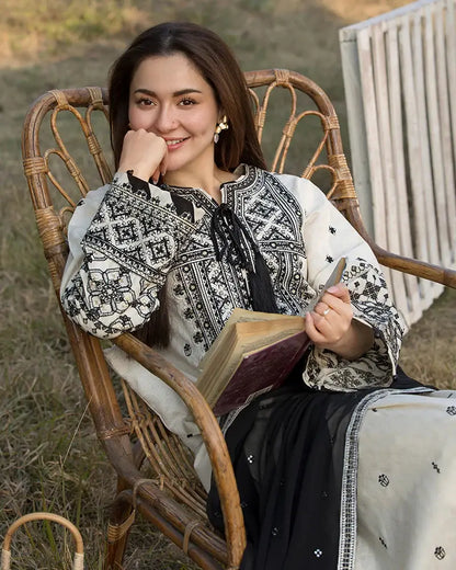 ALLY'S Lawn Embroidered Three Piece AL-200