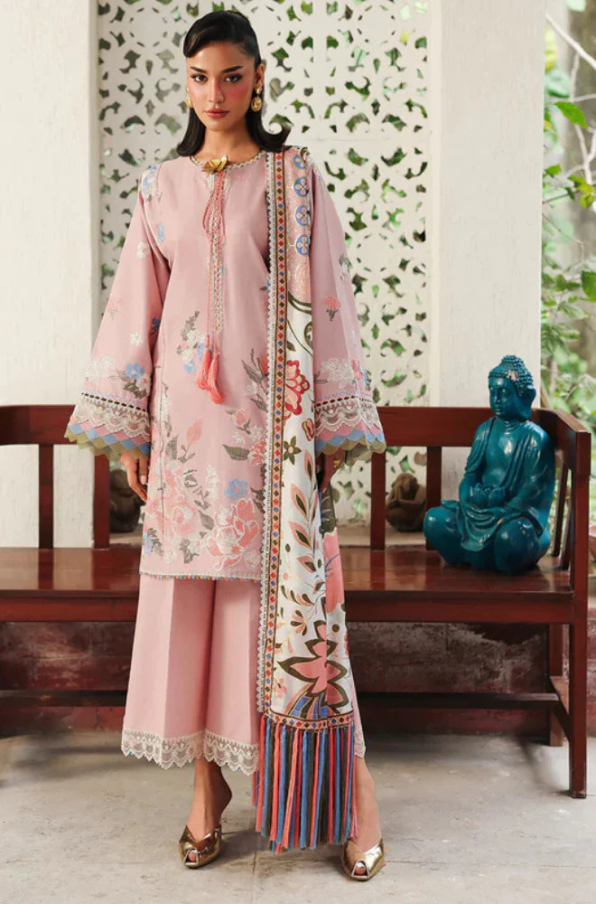 Bin ilyas Lawn Embroidered Three Piece BIL-287