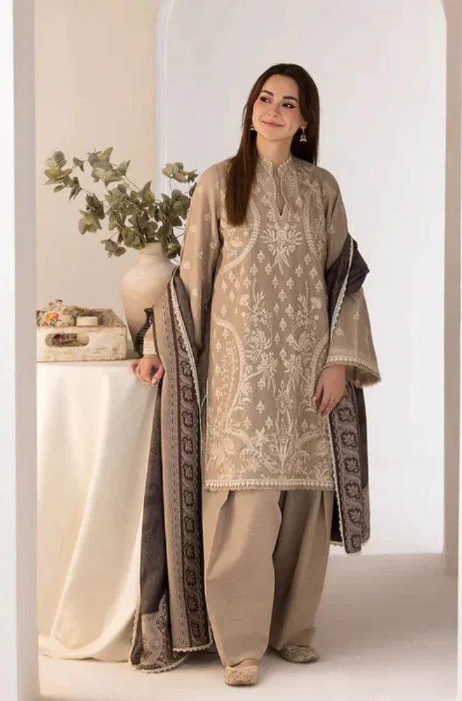 Sobia Nazir Lawn Embroidered Three Piece SN-07