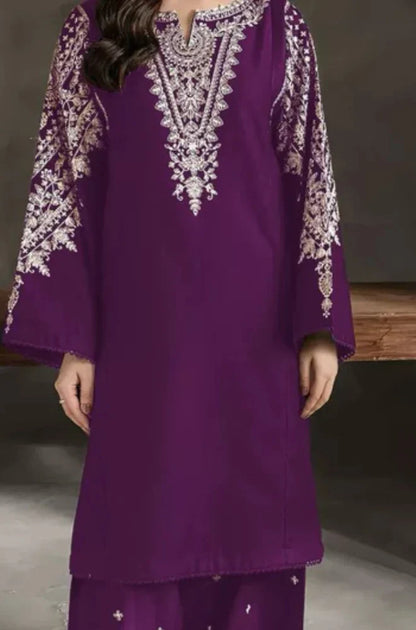 Batik Lawn Embroidered Two Piece BT-268