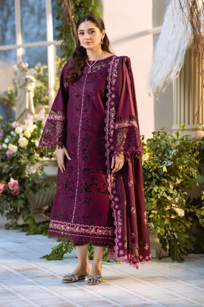 Summer 3PC Lawn Embroidered Suit - LC277