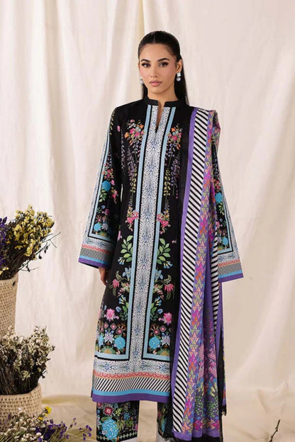 COCO BY ZARA SHAHJAHAN Printed three piece suit D-291