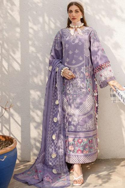 PARISHAY Summer 3PC Lawn Embroidered Suit - PR-283