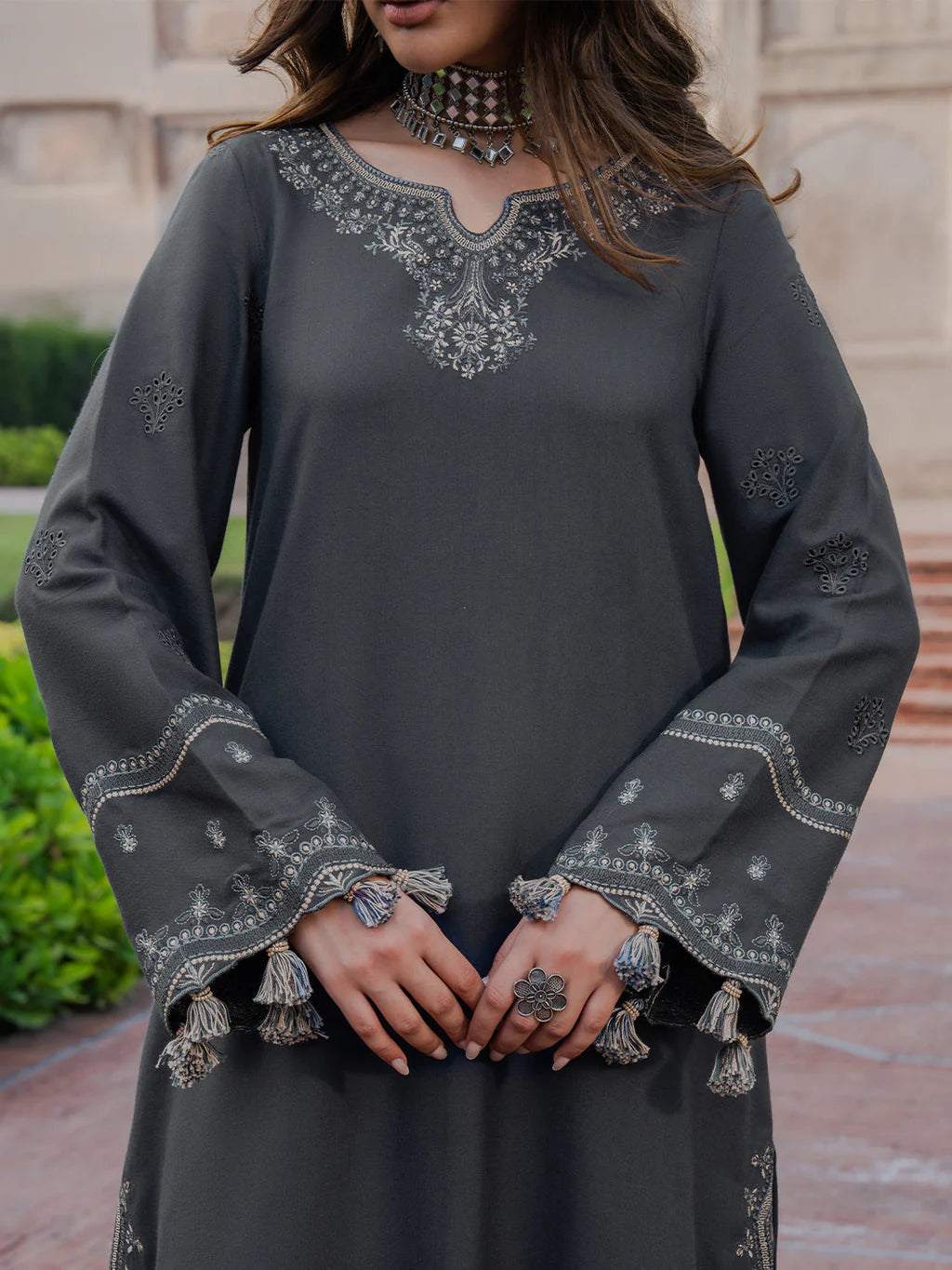 Izel Embroidered Lawn Three Piece Winter IZ-85