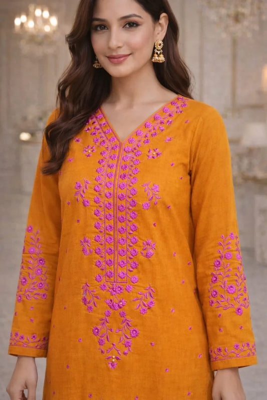 Izel D-313 Embroidered Two Piece Lawn Collection