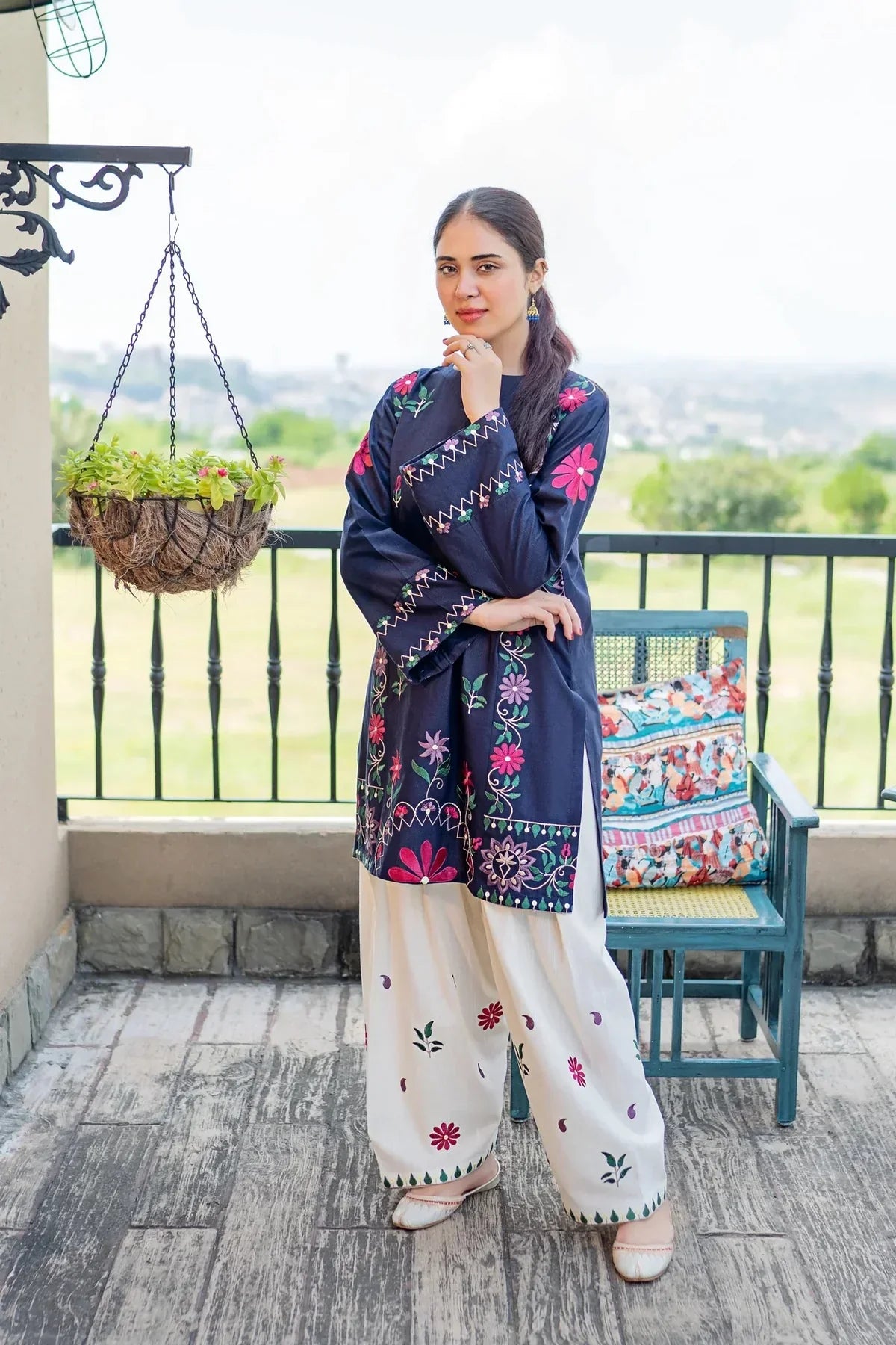 Urge D-317 Embroidered Two Piece Lawn Collection