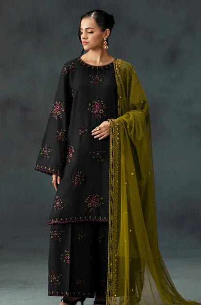 Laam Embroidered lawn Three Piece LM-044